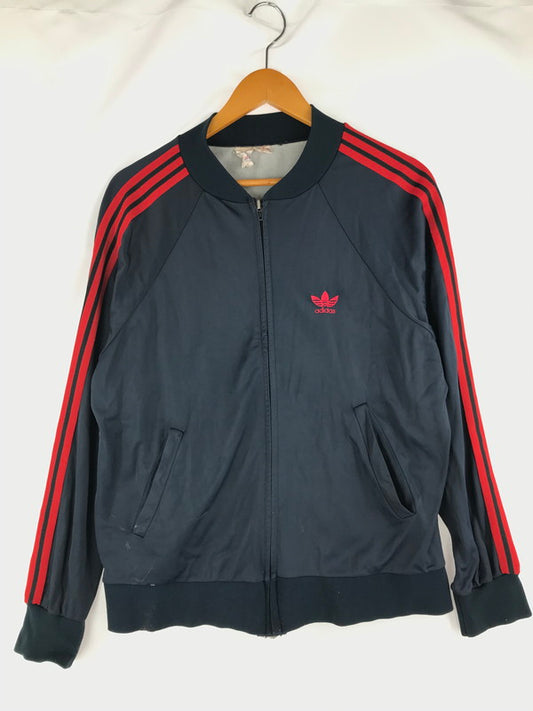 【現状渡し品】【メンズ】 adidas アディダス ATP TRACK JACKET トラックジャケット ライトアウター フランス製 146-250108-na-06-tag サイズ：表記サイズなし 下記参照 カラー：ネイビー 万代Net店