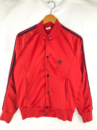 【中古品】【メンズ】 adidas アディダス 70's TRACK JACKET 70年代 スナップボタン トラックジャケット ライトアウター 146-250108-na-05-tag サイズ：S カラー：レッド 万代Net店