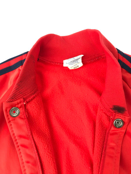 【中古品】【メンズ】 adidas アディダス 70's TRACK JACKET 70年代 スナップボタン トラックジャケット ライトアウター 146-250108-na-05-tag サイズ：S カラー：レッド 万代Net店