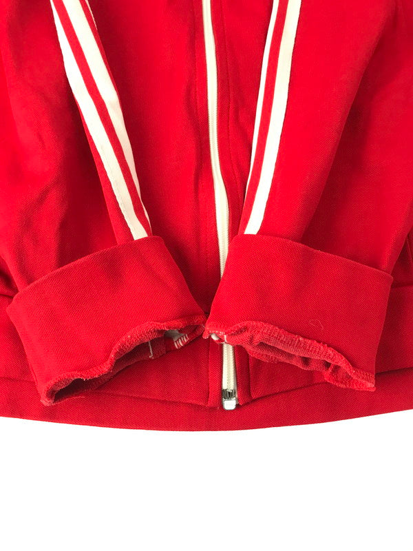 【中古品】【メンズ】 adidas アディダス 80's TRACK JACKET 80年代 トラックジャケット ライトアウター 146-250108-na-08-tag サイズ：サイズ表記なし 下記参照 カラー：レッド 万代Net店