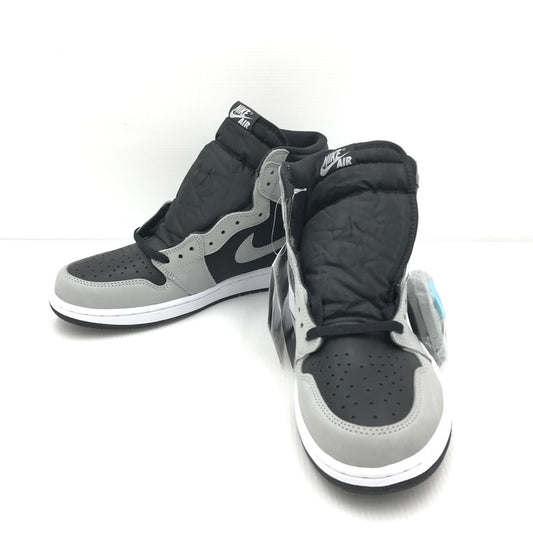 【中古美品】【メンズ】 NIKE ナイキ AIR JORDAN 1 HIGH OG SHADOW 2.0 555088-035 エア ジョーダン 1 レトロ ハイ オリジナル シャドウ 2.0 スニーカー 靴 160-250115-hi-02-tag サイズ：28.5cm US 10.5 カラー：BLACK/LIGHT SMOKE GREY-WHITE 万代Net店