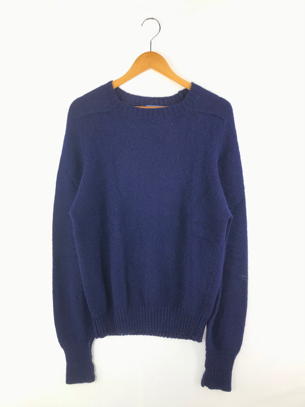 【中古品】【メンズ】 PENDLETON ペンドルトン WOOL KNIT SWEATER ウール ニットセーター トップス 146-250121-yk-15-tag サイズ：M カラー：ネイビー 万代Net店