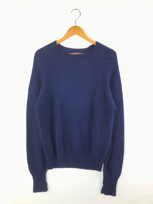 【中古品】【メンズ】 PENDLETON ペンドルトン WOOL KNIT SWEATER ウール ニットセーター トップス 146-250121-yk-15-tag サイズ：M カラー：ネイビー 万代Net店