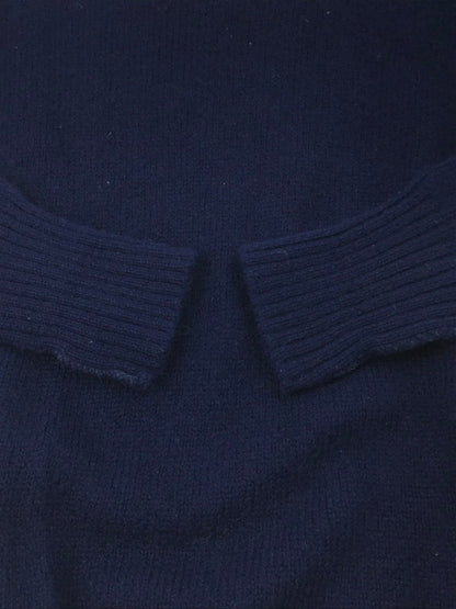 【中古品】【メンズ】 PENDLETON ペンドルトン WOOL KNIT SWEATER ウール ニットセーター トップス 146-250121-yk-15-tag サイズ：M カラー：ネイビー 万代Net店