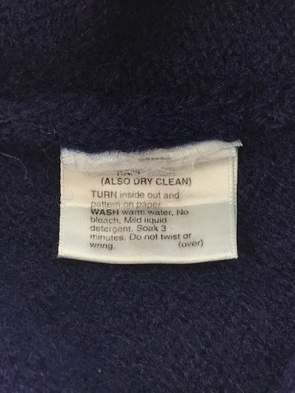 【中古品】【メンズ】 PENDLETON ペンドルトン WOOL KNIT SWEATER ウール ニットセーター トップス 146-250121-yk-15-tag サイズ：M カラー：ネイビー 万代Net店