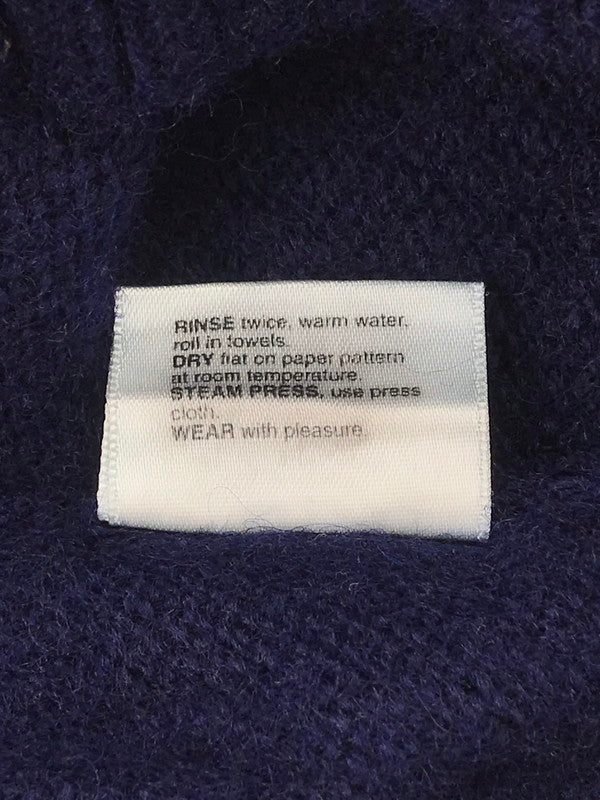 【中古品】【メンズ】 PENDLETON ペンドルトン WOOL KNIT SWEATER ウール ニットセーター トップス 146-250121-yk-15-tag サイズ：M カラー：ネイビー 万代Net店