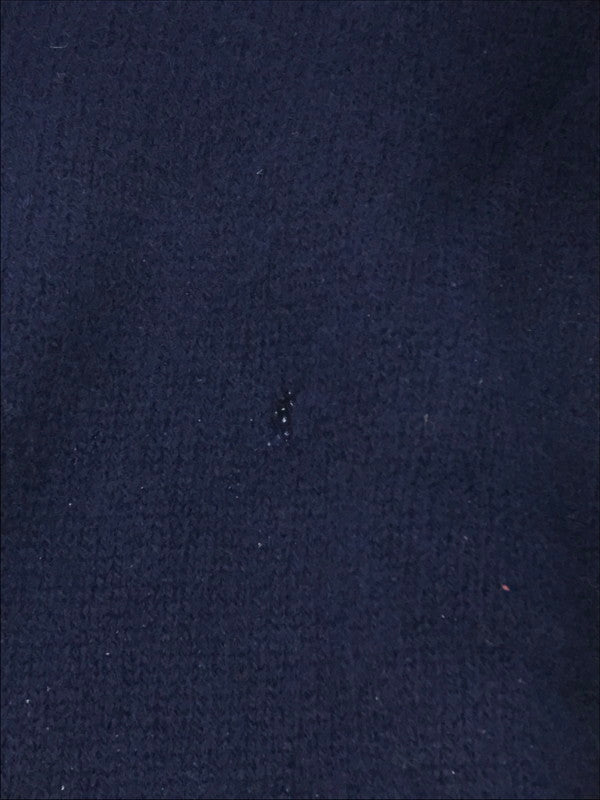 【中古品】【メンズ】 PENDLETON ペンドルトン WOOL KNIT SWEATER ウール ニットセーター トップス 146-250121-yk-15-tag サイズ：M カラー：ネイビー 万代Net店