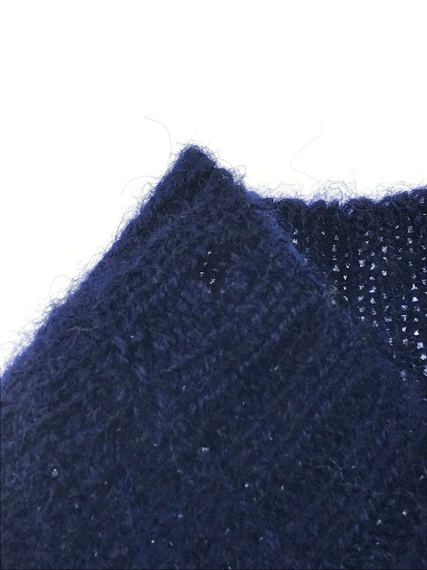 【中古品】【メンズ】 PENDLETON ペンドルトン WOOL KNIT SWEATER ウール ニットセーター トップス 146-250121-yk-15-tag サイズ：M カラー：ネイビー 万代Net店