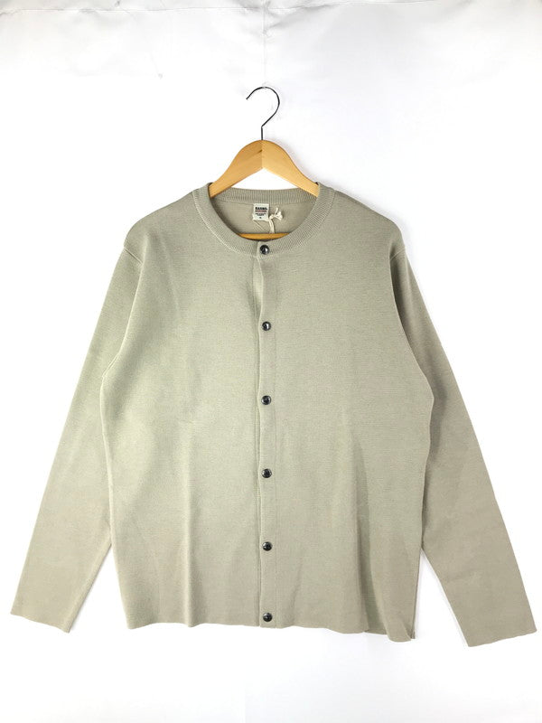 【中古美品】【メンズ】 BARNS OUTFITTERS バーンズアウトフィッターズ MILANO RIB CARDIGAN BR-23334 ミラノリブカーディガン 145-250115-hi-26-tag サイズ：XL カラー：ベージュ 万代Net店