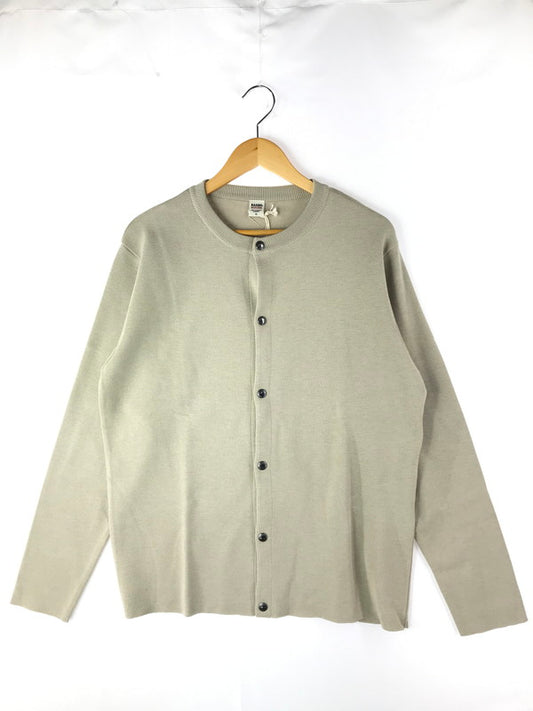 【中古美品】【メンズ】 BARNS OUTFITTERS バーンズアウトフィッターズ MILANO RIB CARDIGAN BR-23334 ミラノリブカーディガン 145-250115-hi-26-tag サイズ：XL カラー：ベージュ 万代Net店