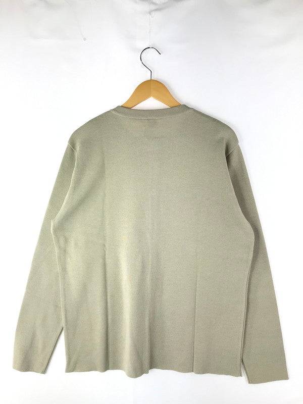 【中古美品】【メンズ】 BARNS OUTFITTERS バーンズアウトフィッターズ MILANO RIB CARDIGAN BR-23334 ミラノリブカーディガン 145-250115-hi-26-tag サイズ：XL カラー：ベージュ 万代Net店