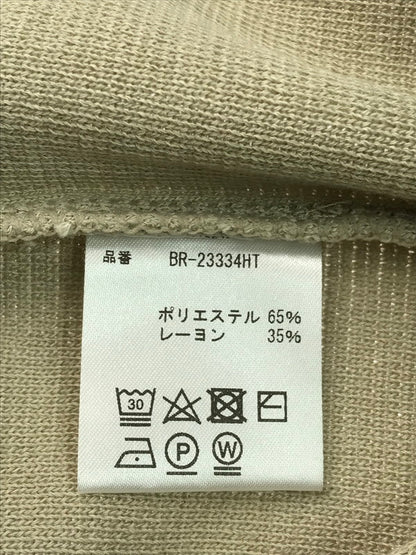 【中古美品】【メンズ】 BARNS OUTFITTERS バーンズアウトフィッターズ MILANO RIB CARDIGAN BR-23334 ミラノリブカーディガン 145-250115-hi-26-tag サイズ：XL カラー：ベージュ 万代Net店