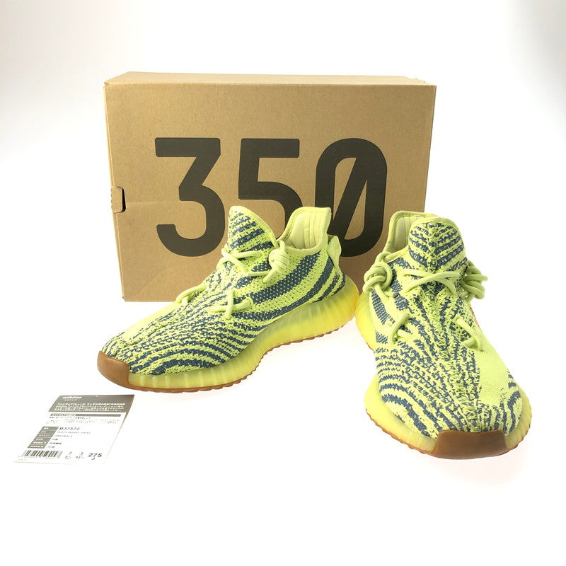 【中古品】【メンズ】 adidas アディダス YEEZY BOOST 350 V2 SEMI FROZEN YELLOW B37572 イージーブースト 350 V2 セミフローズン スニーカー 靴 161-250108-hi-38-tag サイズ：27.5cm US 9.5 カラー：YELLOW/RAWSTE/RED 万代Net店