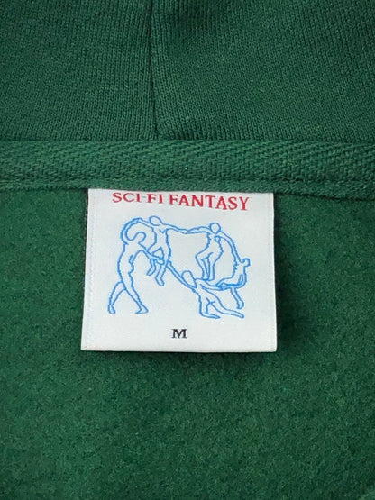 【中古品】【メンズ】  SCI-FI FANTASY サイファイ ファンタジー BIG LOGO HOODIE ビッグロゴパーカー トップス 142-250111-mo-14-tag サイズ：M カラー：グリーン 万代Net店