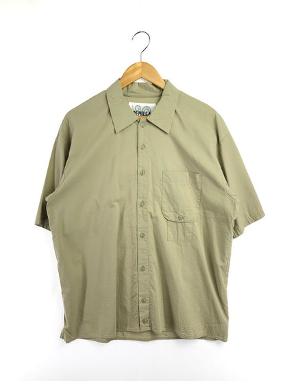 【中古品】【メンズ】 REMILLA レミーナ RAYON BLEND S/S SHIRT レーヨン混半袖シャツ トップス 140-260509-rt-06-tag サイズ：XL カラー：グリーン 万代Net店