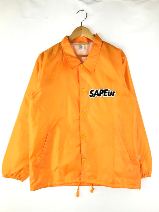 【中古品】【メンズ】  SAPEUR サプール COACH JACKET コーチジャケット ライトアウター 142-250114-na-02-tag サイズ：XL カラー：オレンジ 万代Net店