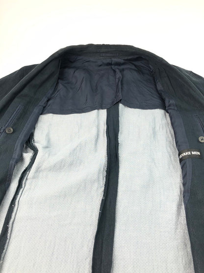 【中古品】【メンズ】 ISSEY MIYAKE MEN イッセイミヤケ メン TAILORED JACKET ME91FD165 テーラードジャケット アウター 140-250111-mo-18-tag サイズ：3 カラー：ブラック 万代Net店