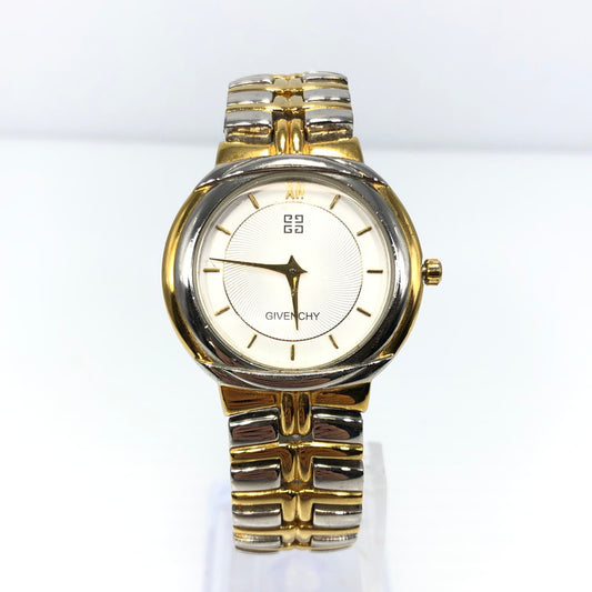 【中古品】【レディース】 GIVENCHY ジバンシィ WRISTWATCH リストウォッチ アナログ クォーツ 腕時計 197-250311-yk-18-tag カラー：シルバー/ゴールド 万代Net店