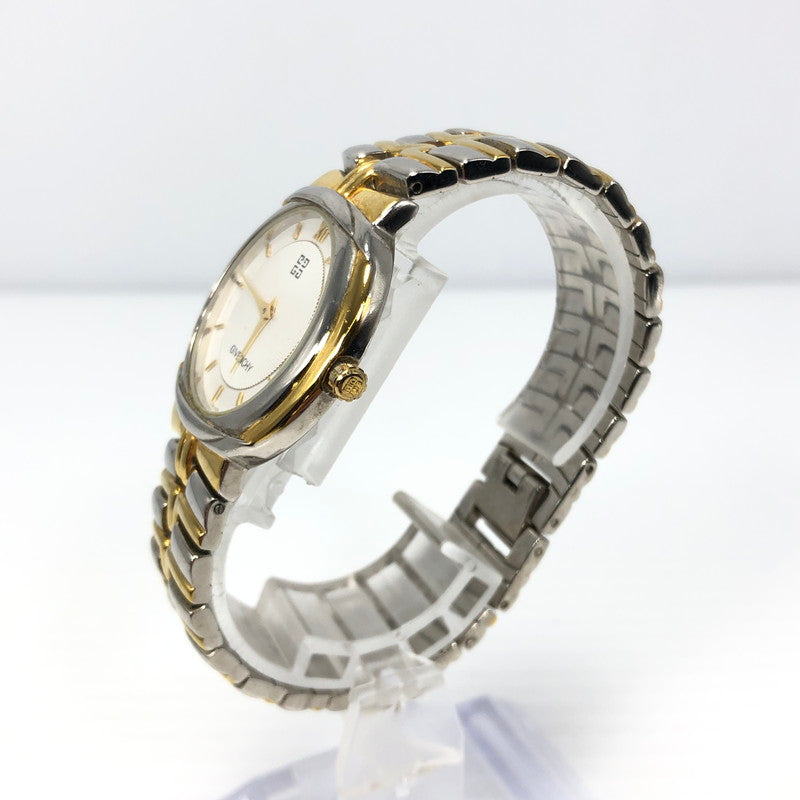 【中古品】【レディース】 GIVENCHY ジバンシィ WRISTWATCH リストウォッチ アナログ クォーツ 腕時計 197-250311-yk-18-tag カラー：シルバー/ゴールド 万代Net店