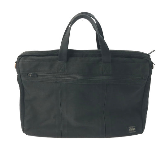 【現状渡し品】【メンズ】 PORTER ポーター TENSION 2WAY BRIEFCASE 627-07503 テンション ブリーフケース ショルダーバッグ ビジネスバッグ 吉田カバン 188-250116-hi-17-tag カラー：ブラック 万代Net店