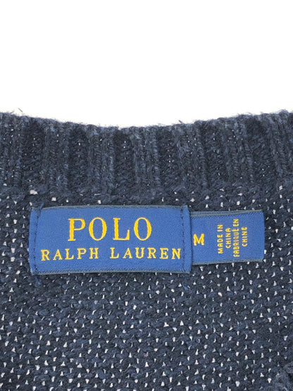 【中古品】【レディース】 POLO RALPH LAUREN ポロ・ラルフローレン POLO BEAR SWEATER ポロベア セーター トップス 147-250111-mo-03-tag サイズ：M カラー：ネイビー 万代Net店