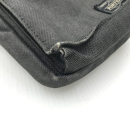 【中古品】【メンズ】 PORTER ポーター SMOKY WAIST BAG 592-07508 スモーキー ウエストバッグ ボディバッグ 吉田カバン 188-250109-hi-38-tag カラー：グレー 万代Net店