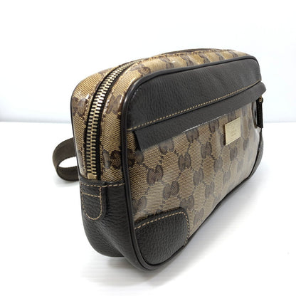 【中古品】【レディース】 GUCCI グッチ GGクリスタル ウエストポーチ 336672 ウエストバッグ ボディバッグ カバン 180-250116-hi-10-tag カラー：ブラウン 万代Net店