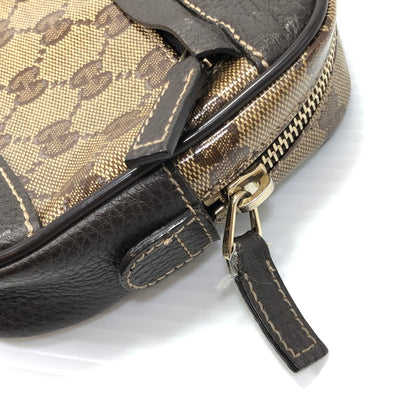 【中古品】【レディース】 GUCCI グッチ GGクリスタル ウエストポーチ 336672 ウエストバッグ ボディバッグ カバン 180-250116-hi-10-tag カラー：ブラウン 万代Net店