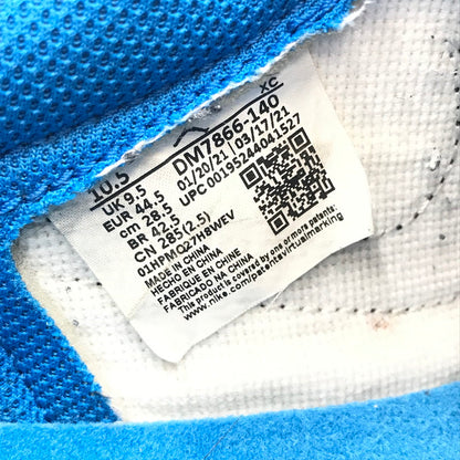 【中古品】【メンズ】 NIKE ナイキ × TRAVIS SCOTT トラヴィススコット × FRAGMENT フラグメント コラボ AIR JORDAN 1 LOW OG SP DM7866-140 エアジョーダン1 ロー OG SP スニーカー 靴 160-250118-hi-02-tag サイズ：28.5cm US 10.5 カラー：SAIL/MILITARY BLUE 万代Net店