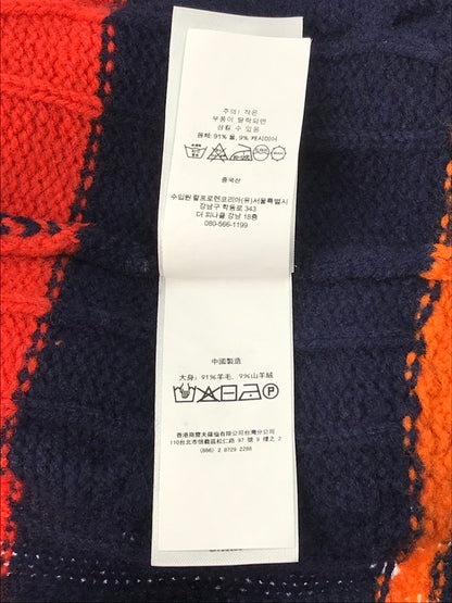 【中古品】【メンズ】 POLO RALPH LAUREN ポロ・ラルフローレン WOOL CASHMERE MULTI CARDIGAN ウール カシミヤ マルチカーディガン ニット トップス 146-250128-yk-11-tag サイズ：Ｍ カラー：マルチカラー 万代Net店