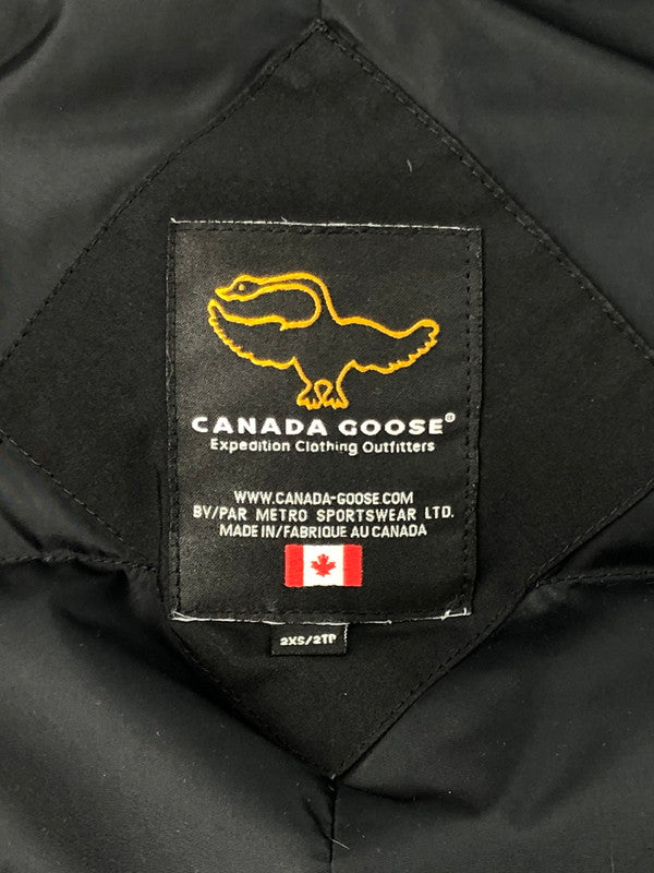 【現状渡し品】【レディース】 CANADA GOOSE カナダグース VANCOUVER JACKET 3423JM バンクーバージャケット アウター 168-250119-mo-10-tag サイズ：2XS カラー：ブラック 万代Net店