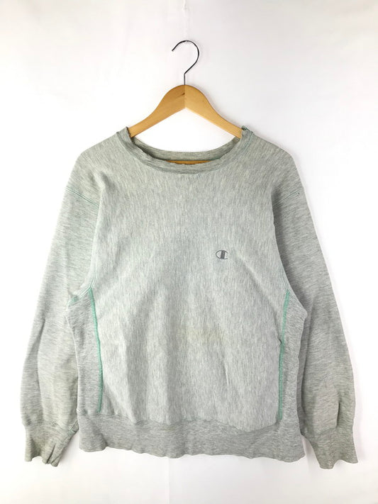 【現状渡し品】【メンズ】 Champion チャンピオン 80’s REVERSE WEAVE SWEAT 80年代 リバースウィーブ スウェット トレーナー トリコタグ中期 ヴィンテージ 146-250115-hi-38-tag サイズ：L カラー：グレー 万代Net店