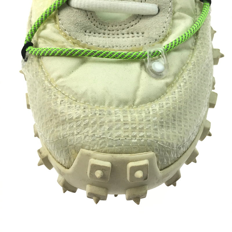 【中古品】【レディース】 NIKE ナイキ CD8180-100 ×OFF-WHITE オフホワイト WOMEN'S WAFFLE RACER "WHITE" ウィメンズワッフル レーサー ホワイト スニーカー 靴 160-250120-ki-11-tag サイズ：27.5cm US10.5 カラー：WHITE/ELECTRIC GREEN-BLACK 万代Net店