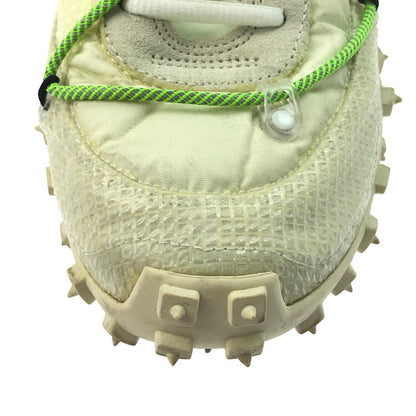 【中古品】【レディース】 NIKE ナイキ CD8180-100 ×OFF-WHITE オフホワイト WOMEN'S WAFFLE RACER "WHITE" ウィメンズワッフル レーサー ホワイト スニーカー 靴 160-250120-ki-11-tag サイズ：27.5cm US10.5 カラー：WHITE/ELECTRIC GREEN-BLACK 万代Net店