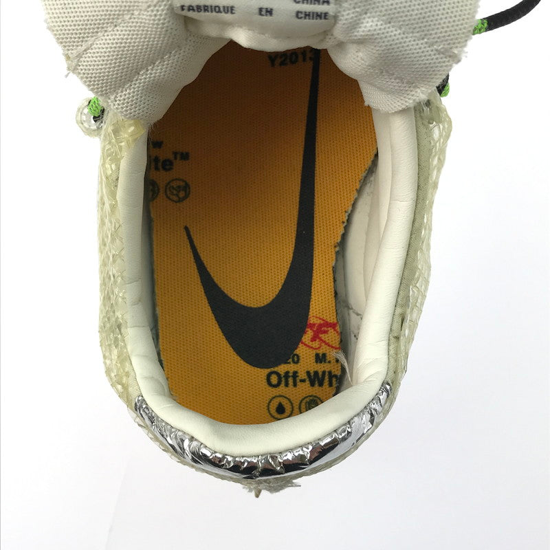 【中古品】【レディース】 NIKE ナイキ CD8180-100 ×OFF-WHITE オフホワイト WOMEN'S WAFFLE RACER "WHITE" ウィメンズワッフル レーサー ホワイト スニーカー 靴 160-250120-ki-11-tag サイズ：27.5cm US10.5 カラー：WHITE/ELECTRIC GREEN-BLACK 万代Net店