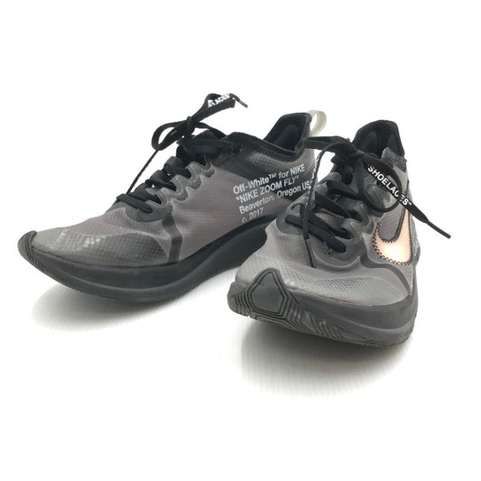 【中古品】【メンズ】 NIKE ナイキ × OFF-WHITE オフホワイト コラボ THE 10 ZOOM FLY SP AJ4588-001 ズームフライ スニーカー 靴 160-250118-hi-04-tag サイズ：28.5cm US 10.5 カラー：BLACK/WHITE-CONE-BLACK 万代Net店