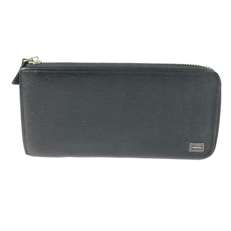 【中古品】【メンズ】 PORTER ポーター CURRENT LONG WALLET 052-02210 カレント ロングウォレット 長財布 吉田カバン 200-250119-hi-08-tag カラー：ブラック 万代Net店