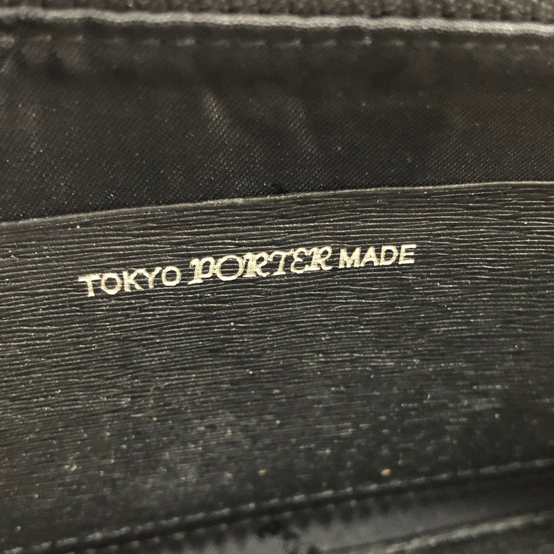 【中古品】【メンズ】 PORTER ポーター CURRENT LONG WALLET 052-02210 カレント ロングウォレット 長財布 吉田カバン 200-250119-hi-08-tag カラー：ブラック 万代Net店