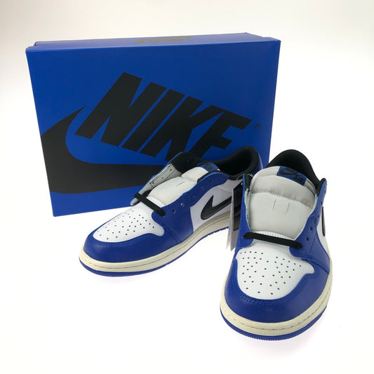 【中古美品】【メンズ】 NIKE ナイキ CZ0790-140 AIR JORDAN 1 RETRO LOW OG "GAME ROYAL" エアジョーダン1 レトロ ロー OG ゲームロイヤル スニーカー 靴 160-250120-ki-02-tag サイズ：28cm US10 カラー：WHITE/BLACK-GAME ROYAL 万代Net店