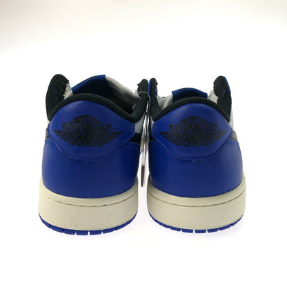 【中古美品】【メンズ】 NIKE ナイキ CZ0790-140 AIR JORDAN 1 RETRO LOW OG "GAME ROYAL" エアジョーダン1 レトロ ロー OG ゲームロイヤル スニーカー 靴 160-250120-ki-02-tag サイズ：28cm US10 カラー：WHITE/BLACK-GAME ROYAL 万代Net店