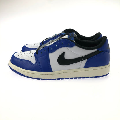 【中古美品】【メンズ】 NIKE ナイキ CZ0790-140 AIR JORDAN 1 RETRO LOW OG "GAME ROYAL" エアジョーダン1 レトロ ロー OG ゲームロイヤル スニーカー 靴 160-250120-ki-02-tag サイズ：28cm US10 カラー：WHITE/BLACK-GAME ROYAL 万代Net店