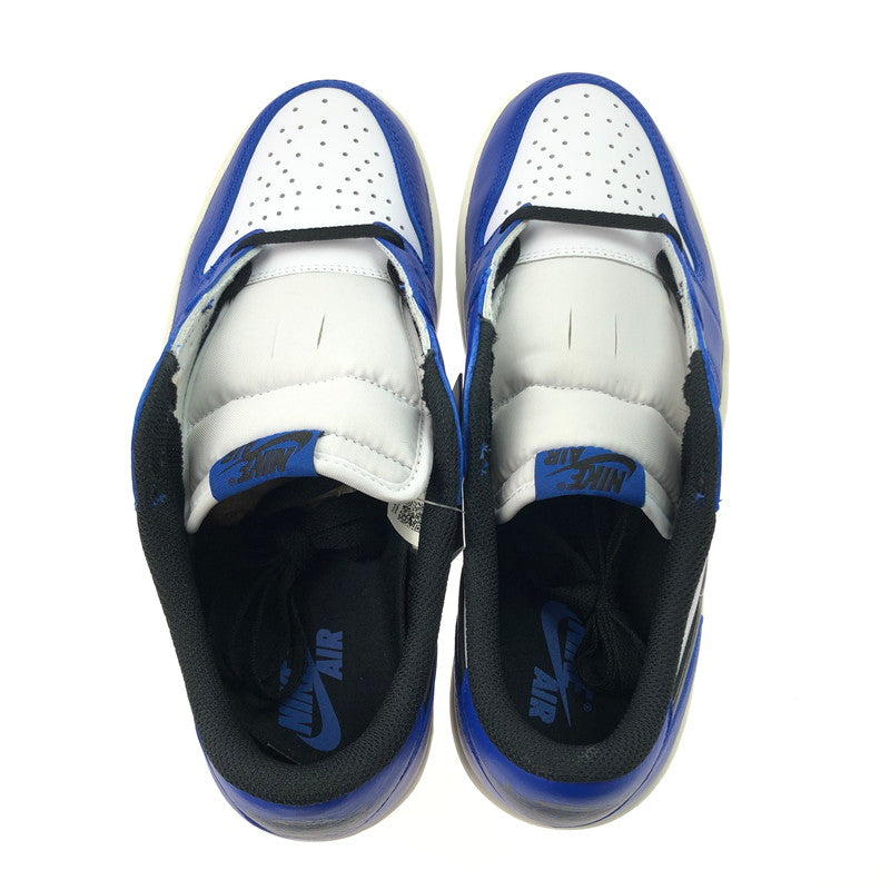 【中古美品】【メンズ】 NIKE ナイキ CZ0790-140 AIR JORDAN 1 RETRO LOW OG "GAME ROYAL" エアジョーダン1 レトロ ロー OG ゲームロイヤル スニーカー 靴 160-250120-ki-02-tag サイズ：28cm US10 カラー：WHITE/BLACK-GAME ROYAL 万代Net店