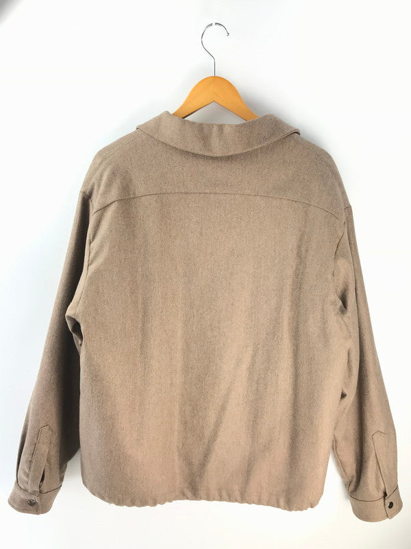 【中古品】【メンズ】 COSTUMEIN コストメイン 2WAY OPEN COLLAR WOOL JACKET ライナー付き オープンカラーウールジャケット アウター 141-250116-mo-01-tag サイズ：50 カラー：モカ/ブラウン 万代Net店