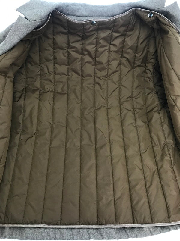 【中古品】【メンズ】 COSTUMEIN コストメイン 2WAY OPEN COLLAR WOOL JACKET ライナー付き オープンカラーウールジャケット アウター 141-250116-mo-01-tag サイズ：50 カラー：モカ/ブラウン 万代Net店