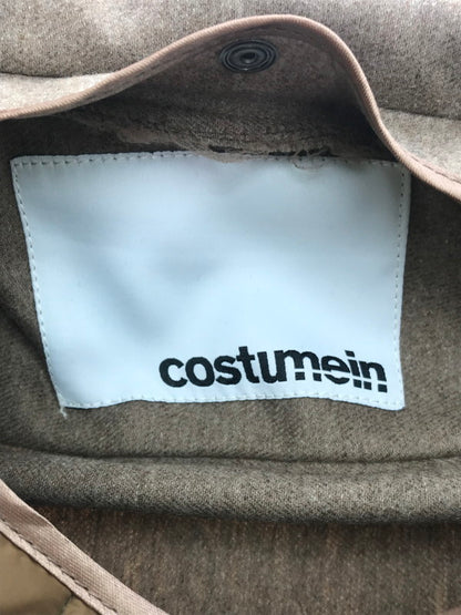 【中古品】【メンズ】 COSTUMEIN コストメイン 2WAY OPEN COLLAR WOOL JACKET ライナー付き オープンカラーウールジャケット アウター 141-250116-mo-01-tag サイズ：50 カラー：モカ/ブラウン 万代Net店