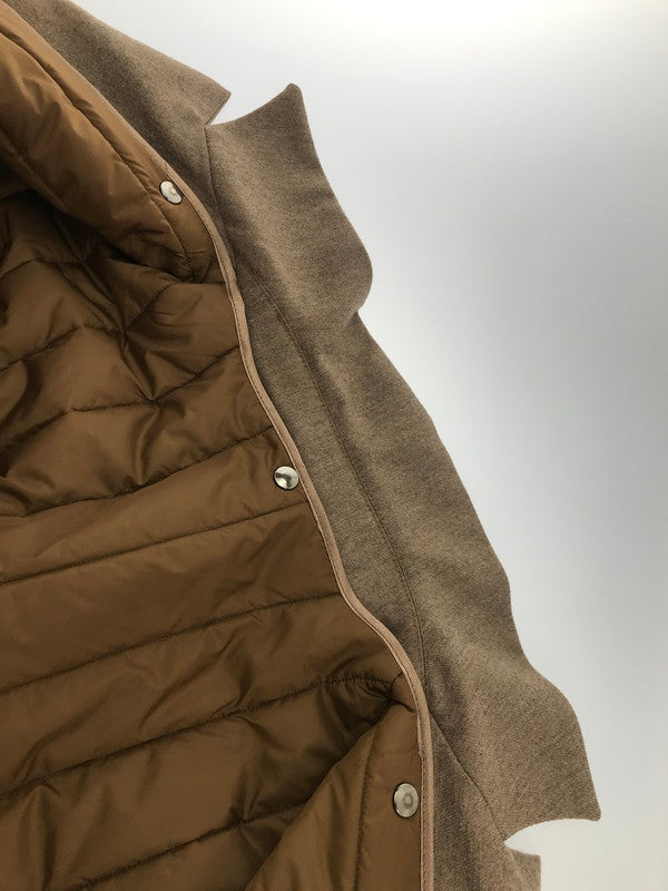 【中古品】【メンズ】 COSTUMEIN コストメイン 2WAY OPEN COLLAR WOOL JACKET ライナー付き オープンカラーウールジャケット アウター 141-250116-mo-01-tag サイズ：50 カラー：モカ/ブラウン 万代Net店