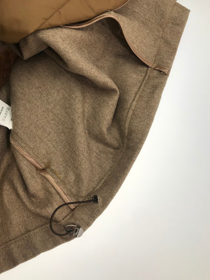 【中古品】【メンズ】 COSTUMEIN コストメイン 2WAY OPEN COLLAR WOOL JACKET ライナー付き オープンカラーウールジャケット アウター 141-250116-mo-01-tag サイズ：50 カラー：モカ/ブラウン 万代Net店