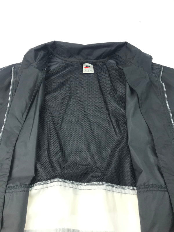 【中古品】【メンズ】 NIKE ナイキ NYLON JACKET 90S 白タグ ナイロンジャケット アウター 146-250116-mo-16-tag サイズ：XL カラー：ブラック 万代Net店