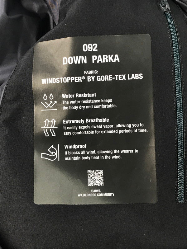 【中古品】【メンズ】 DAIWA LIFESTYLE ダイワライフスタイル GORE-TEX SWINDSTOPPER DOWN PARKER DW-092-1123WEX ゴアテックス スウィンドストッパー ダウンパーカー アウター 144-250116-mo-19-tag サイズ：L カラー：ネイビー 万代Net店