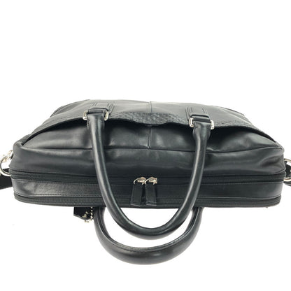 【中古品】【メンズ】 COACH コーチ 2WAY BRIEFCASE F70550 ブリーフケース ショルダーバッグ ビジネスバッグ カバン 180-250119-hi-10-tag カラー：ブラック 万代Net店